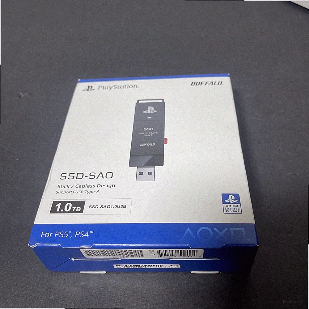 BUFFALO External SSD-PUT 1.0U3B-US - 1TB - Up to 600MB/s~USB-A.