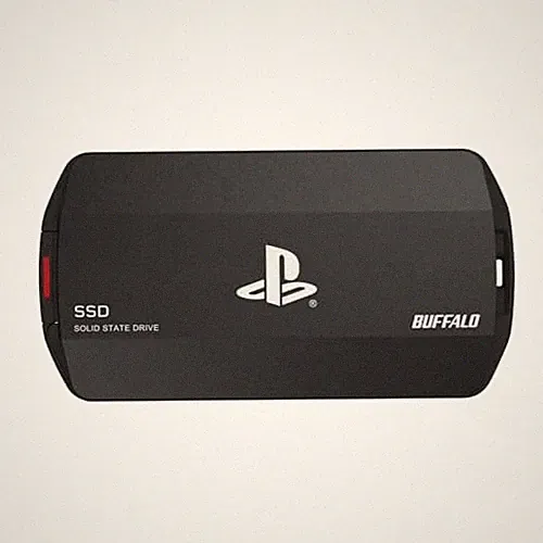 Buffalo SSD External 1.0TB Officially Licensed for PlayStation SSD-PHO1.0U3-B/N