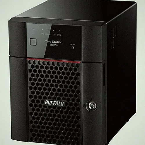 BUFFALO TeraStation 3430DN 4-Bay Secure SMB Desktop NAS 16TB (4x4TB) with Hard D